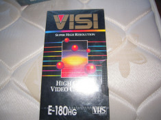 Caseta video VHS VISI Super High Resolution, 180 minute foto
