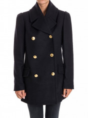 Vivienne Westwood Anglomania Wool Coat Blue foto