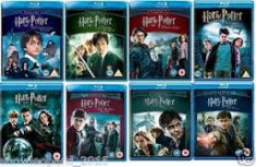 HARRY POTTER, 8 DVD - uri Blu-Ray (Toata Colectia !) foto