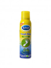 Spray deodorant Scholl pentru picioare Fresh Step, 150 ml foto