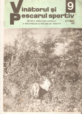 Revista Vanatorul si pescarul sportiv nr.9-1971 foto