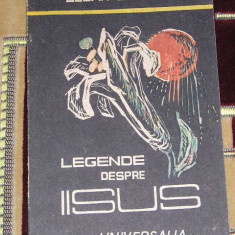 myh 23s - LEGENDE DESPRE IISUS - SELMA LANGERLOF - ED 1990