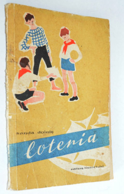 Carte pionieri - Loteria - Sanda Doinis - 1957 foto