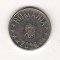 MONEZI 139a, ROMANIA, 10, BANI, 2016, EROARE, DUNGI PARALELE DIN LAMINARE