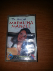 Madalina Manole -The Best Of? caseta audio Metropol Music 1995 foto