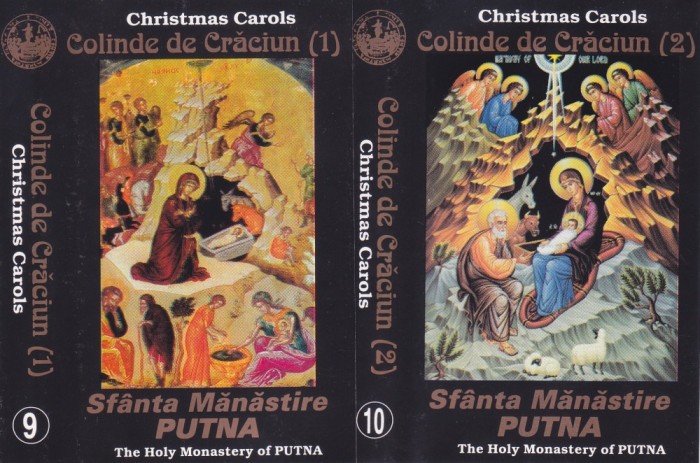 Caseta audio: Sfanta Manastire Putna - Colinde de Craciun ( 2 casete originale )
