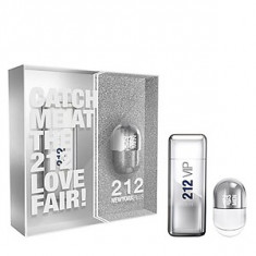 Carolina Herrera 212 VIP Men Set 100+20 pentru barbati foto