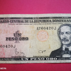 Republica DOMINICANA 1 Peso 1984 VF