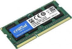 Memorie laptop Crucial 4GB DDR3 1600 MHz CL11 foto