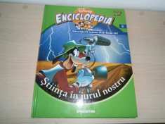 Enciclopedia Disney,vol.8-Stiinta In Jurul Nostru,editie de lux,noua! foto