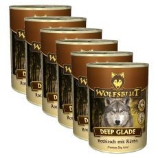 Conservă WOLFSBLUT Deep Glade, 6 x 395 g Conservă WOLFSBLUT Deep Glade, 6 x 395 g