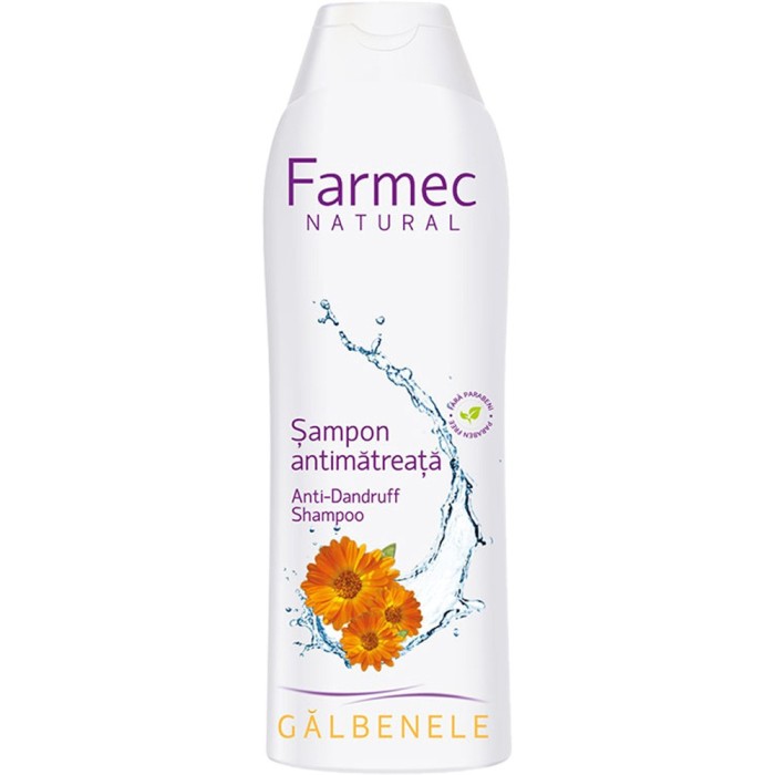 Natural Sampon antimatrata cu galbenele Unisex 200 ml Natural Sampon antimatrata cu galbenele Unisex 200 ml