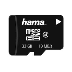 Card memorie micro SDHC Hama, Clasa 4, 32 GB foto