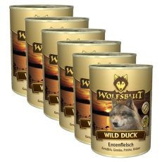 Conserva WOLFSBLUT Wild Duck, 6 x 395 g foto