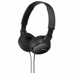 Casti Sony MDR-ZX110B black foto