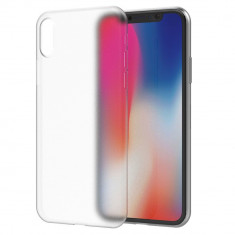 Husa Apple iPhone X Flippy Mat anti zgarieturi Transparent foto