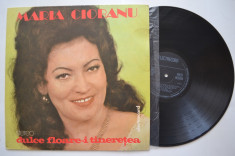 Disc vinil MARIA CIOBANU - Dulce floare-i tineretea (ST - EPE 01954) foto