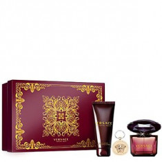 Versace Crystal Noir EDT set 90+100 pentru femei foto