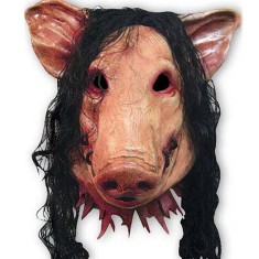 Masca realista SAW PIG / PORK / PORC - halloween etc. foto
