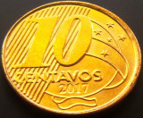 Cumpara ieftin Moneda 10 CENTAVOS - BRAZILIA, anul 2017 *cod 2359 =UNC, America Centrala si de Sud