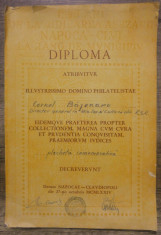 Diploma placheta comemorativa// Cluj-Napoca, 1974 foto