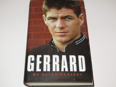 Carte fotbal - autobiografia jucatorului STEVEN GERRARD (LIVERPOOL) foto