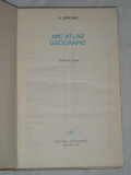 Myh 722 - MIC ATLAS GEOGRAFIC - A BIRSAN - ED 1968
