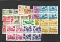 Romania MNH 1967 - uzuale Posta Telecomunicatii Transporturi -LP 662 -incomplet foto