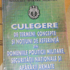 myh 33f - Concepte din domeniile politicii militare si securitatii nationale