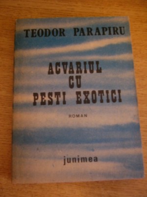 myh 533 - ACVARIUL CU PESTI EXOTICI - TEODOR PARAPIRU - ED 1987 foto