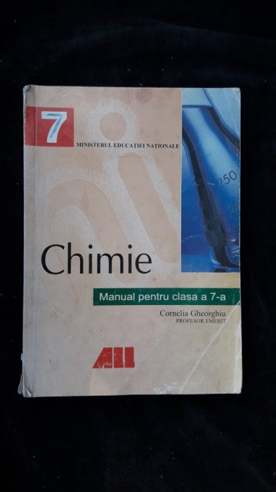CHIMIE CLASA A VII A - CORNELIA GHEORGHIU