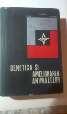 GENETICA SI AMELIORAREA ANIMALELOR de E.NEGRUTIU, A. PETRE , N. PIPERNEA foto