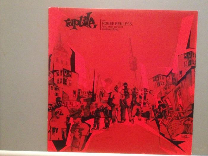 RAPTILE &amp; R.REKLESS &ndash; ROKINYBLOCKZ (2001/BMG/EU) - VINIL Maxi-Single &quot;12/RAP/NM