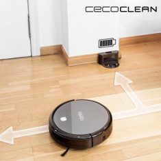 Robot Aspirator cu Mop si Rezervor de Apa Cecoclean Excellence 5042 foto