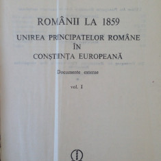Romanii la 1859-Unirea Principatelor romane in constiinta europerana