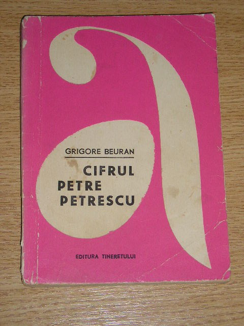 myh 535s - CIFRUL PETRE PETRESCU - GRIGORE BEURAN - ED 1967