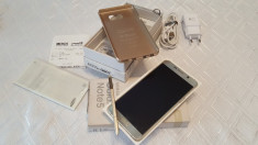 Samsung Galaxy Note 5 Gold Platinum 32Gb CU TOATE ACCESORIILE SI CUTIE foto