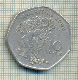 11179 MONEDA - MAURITIUS - 10 RUPEES -ANUL 2000 -STAREA CARE SE VEDE foto