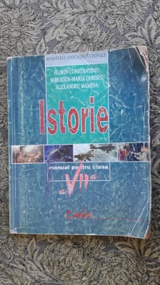 ISTORIE CLASA A VII A - CONSTANTINIU , COJESCU ,MAMINA foto