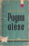 Pagini alese, Costache Negruzzi