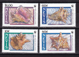Nevis 1990 fauna marina MI 523-526 MNH