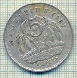 11182 MONEDA - MAURITIUS - 5 RUPEES -ANUL 1987 -STAREA CARE SE VEDE, Asia