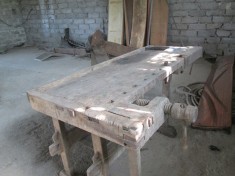 Banc tamplarie vechi foto