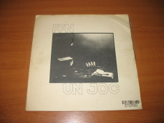 FFN-Un Joc (disc vinil LP 12&amp;quot; vinyl pick-up) foto