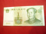 Bancnota 1 yuan China 1999 cu Mao Tze Dun