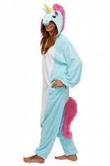 PJM43-4 Pijama intreaga kigurumi, model unicorn foto