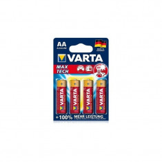 VARTA Max Tech LR6 / AA / R6 / MN 1500 baterii de Set 1x Blister foto