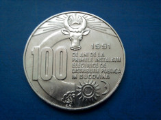Medalie aniversare electricitate Bucovina Suceava foto