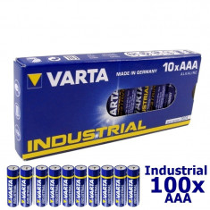 LR03 AAA 4003 Varta Industrial alkaline Set 100 Buca?i foto