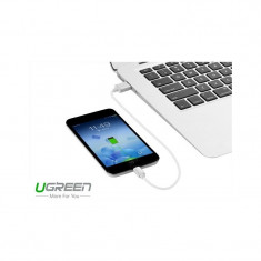 Ugreen? Cablu de date USB 2.0 la Micro USB Culoare Alb, Lungime 50 centimetri foto